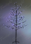 Дерево Сакура LED, ствол коричневый, H-1,5м, 120 синих диодов