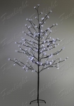 Дерево Сакура LED, ствол коричневый, H-1,5м, 120 белых диодов