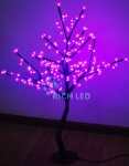 Светодиодное дерево Сакура Rich LED, 1,1 м, 200 LED, 24 B, IP65, розовое