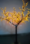 Светодиодное дерево Сакура Rich LED, 2,5м, 1440 LED, 24 B, IP65, жёлтое