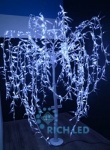 Светодиодное дерево Ива белая 2*1,4 м Rich LED