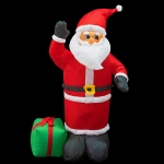 Фигура надувная 3D «Дед Мороз с подарком», 120 см