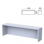 Надстройка для стола "Арго", шириной 1400 мм, серый