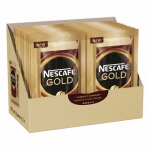 Кофе молотый в растворимом NESCAFE "Gold", сублимированный, 30 пакетиков по 2 г (упаковка 60 г), 12402477