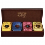 Шкатулка HILLTOP "Звездная коллекция", коллекция листового чая в деревянной шкатулке, 220 г, F202