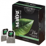 Чай MAITRE (МЭТР) "Классический", зеленый, 100 пакетиков по 2 г, бак285р