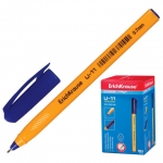Ручка шариковая масляная ERICH KRAUSE "Ultra Glide U-11", СИНЯЯ, корпус желтый, узел 0,7 мм, линия письма 0,35 мм, 37055