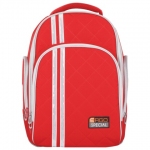 Рюкзак TIGER FAMILY (ТАЙГЕР) для средней школы, универсальный, красный, 39х31х22 см, 19 л, 31101B