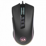 Мышь проводная игровая REDRAGON Cobra, USB, 8 кнопок + 1 колесо-кнопка, оптическая, черная, 75054