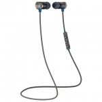Наушники с микрофоном (гарнитура) DEFENDER OUTFIT B710, Bluetooth, беспроводые, черные с синим, 63711