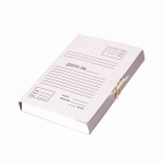 Папка для бумаг с завязками картонная, 40 мм, плотность 300 г/м2, 4 завязки, до 400 л.