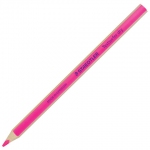 Текстовыделитель-карандаш сухой STAEDTLER, НЕОН РОЗОВЫЙ, трехгранный, грифель 4 мм, 128 64-23