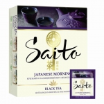 Чай SAITO "Japanese Morning", черный, 100 пакетиков в конвертах по 1,7 г, 67842845