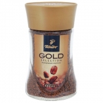 Кофе растворимый TCHIBO "Gold selection", сублимированный, 95 г, стеклянная банка, 476750