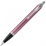 Ручка шариковая PARKER "IM Core Light Purple CT", корпус светло-пурпурный лак, хромированные детали, синяя, 1931634