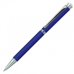 Ручка подарочная шариковая PIERRE CARDIN "Crystal", корпус синий, латунь, хром, синяя, PC0707BP