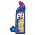 Чистящее средство дезинфицирующее 850 мл COMET (Комет) "Лимон", гель, 2770355