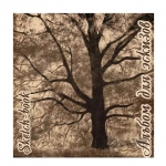 Альбом для эскизов 210х210 мм, 40 л., 70 г/м2, крафт-бумага, на скобе, "Дерево", ЭД