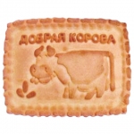 Печенье БЕЛОГОРЬЕ "Добрая корова-Топленочка", сахарное, 6,5 кг, весовое, гофрокороб, 13-90