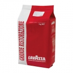 Кофе в зернах LAVAZZA "Grande Ristorazione Rossa", 1000 г, вакуумная упаковка, 3104