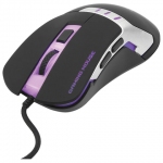 Мышь проводная игровая GEMBIRD MG-520, USB, 5 кнопок + 1 колесо-кнопка, оптическая, черная