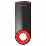 Флеш-диск 64 GB, SANDISK Cruzer Dial, USB 2.0, черный/красный, SDCZ57-064G-B35
