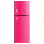 Флеш-диск 32 GB SILICON POWER Ultima U05 USB 2.0, розовый, SP32GBUF2U05V1H