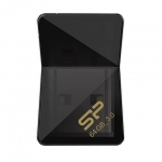 Флеш-диск 64 GB SILICON POWER Jewel J08 USB 3.1, черный, SP64GBUF3J08V1K