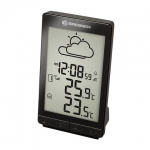 Метеостанция BRESSER TemeoTrend STX, термодатчик, часы, будильник, черный, 73270