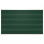 Доска для мела магнитная, 85x100 см, зеленая, в линию, алюминиевая рамка, EDUCATION "2х3", TKU8510L