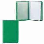 Бумажник водителя FABULA "Every day", натуральная кожа, тиснение, 6 пластиковых карманов, зеленый, BV.53.FP